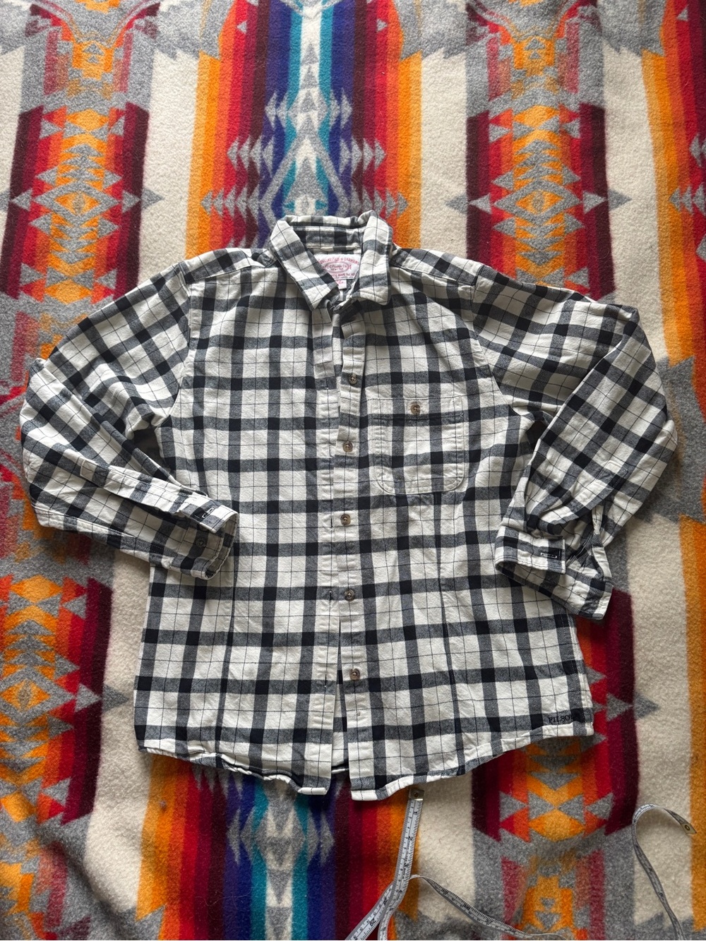 Filson plaid button down